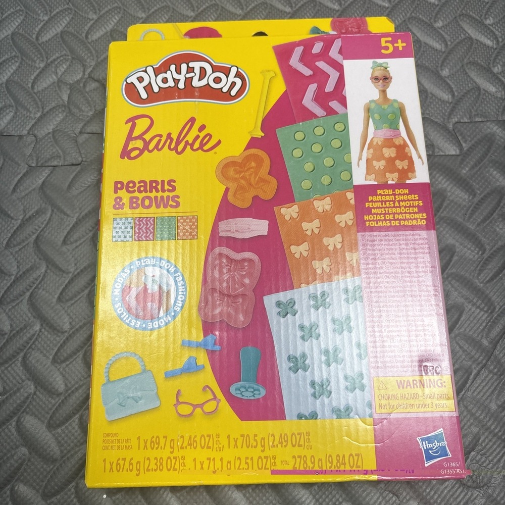 Play-Doh Barbie Pearls‎ & Bows Play-Doh Fashions